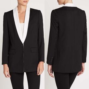 Equipment Quincy Blazer in True Black Sz.4 NWT